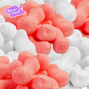 OEM/OEM bonbons croquants fruités en vrac halal pour Halloween bonbons lyophilisés en forme d'os dans un sac d'emballage - Product Image 1