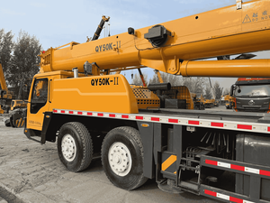 משאית טאדאנו בבעלות מראש רכוב עגורן עם הרחבת בום לפעילות תחזוקת תחנת כוח בשימוש מכונות - Product Image 3