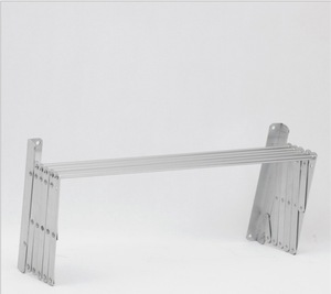 Nuevo Producto: Tendedero Plegable de Aluminio de Cinco Niveles, Perchero Metálico Multifuncional para Almacenamiento y Organización - Product Image 3