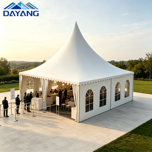 Tentes Pagode <span class=keywords><strong>Allu</strong></span> Frame avec Couverture PVC et Doublure de Plafond pour Événements Extérieurs, Tailles 10m x 10m et 12m x 12m, En Vente - Product Image 3