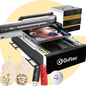 Imprimante jet d'encre Giftec 60x90cm à plat, multi-passe pour l'impression sur acrylique, bois, cuir et cartes de <span class=keywords><strong>visite</strong></span> - Product Image 1