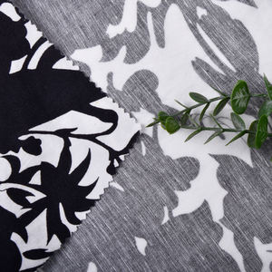 Tessuto in Lino Viscosa Organico Elasticizzato Personalizzato con Struttura Intrecciata per Abiti da Donna - Product Image 6