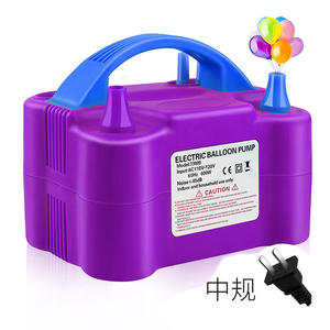 Bomba de Inflar Balões Elétrica com Duplo Orifício, Ferramenta Conveniente para Decoração de Festas - Product Image 5