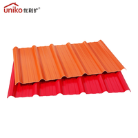 Isolation thermique UPVC bardeaux de toit en plastique feuilles de toiture teja asfaltica tuiles pour entrepôt