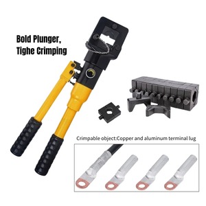 Outils de sertissage manuels industriels 20T pour cosses de câbles en acier <span class=keywords><strong>hydraulique</strong></span> 16-500mm ² Kit de pinces à sertir de connexion YQK-500C - Product Image 2