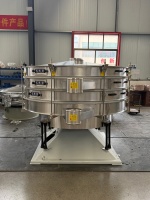 Granulat-Doppelschicht-Vibrationssieb mit hoher Präzision zur Erztrennung, Kreisförmiger Trommelsieb mit Motor und Antrieb
