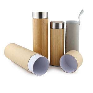 Produits en bambou écologique 10 pièces, flacon à <span class=keywords><strong>café</strong></span> et à thé en acier inoxydable, avec feuilles amples, détox, brassage et inserts de fruits, cuillère - Product Image 5