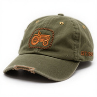 Gorras de Béisbol Vintage Lavadas de Sarga con Logotipo Bordado Personalizado, Estilo Desgastado, para Deportes al Aire Libre y Estilo Urbano