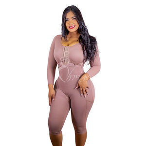 Moldeador de cuerpo de control completo con cremallera BBL, entrenador de cintura con ojos de gancho, <span class=keywords><strong>fajas</strong></span> colombianas, bragas delgadas con control de barriga - Product Image 2