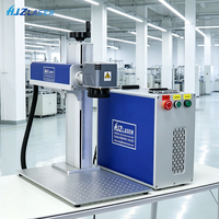Mesin Penanda Laser UV/Fiber Presisi Tinggi 20W 10W Pendingin Udara untuk Pengkodean Laser pada Material Logam dan Non-logam