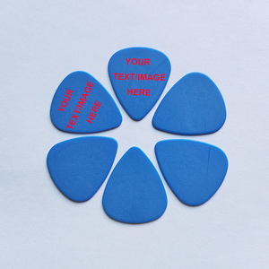Delrin petite et <span class=keywords><strong>grande</strong></span> taille prix d'usine Logo personnalisé médiators de guitare Logo personnalisé couleur Plectre accessoires médiators - Product Image 6