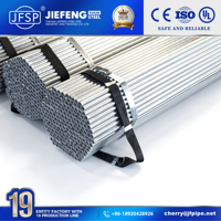Tuyau en acier galvanisé pour protection de câbles électriques EMT de 1/2 à 4 pouces, directement de l'usine