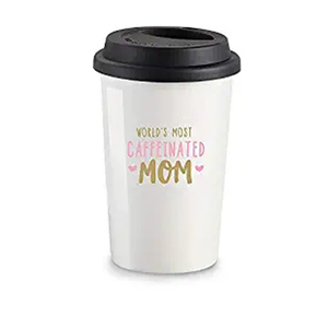 Taza de Leche Personalizada de Cerámica Esmaltada de 12oz, Taza de Té y Café sin Asa, para Calentar las Manos - Product Image 2