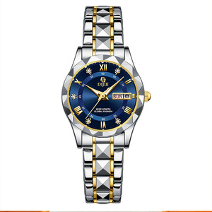 Nouvelle Montre Femme Printemps 2026 – Style Loisir Luxe <span class=keywords><strong>L</strong></span>éger, Double Date, Quartz Lumineux, Aiguilles en Alliage d'Acier Inoxydable, Chiffres Romains - Product Image 5