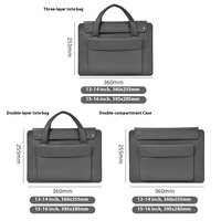 Nouveau Sac à Main de Bureau Tendance 2026 YCH avec Logo Personnalisé, Sacoche pour Ordinateur Portable en Cuir PU pour Hommes, Mallette pour Ordinateur Portable