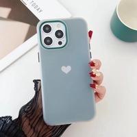 Accessoires mobiles en gros 2 en 1 avec étui de téléphone portable en forme de coeur pour samsung Redmi Motorola Infinix Funda S25 Ultra S24