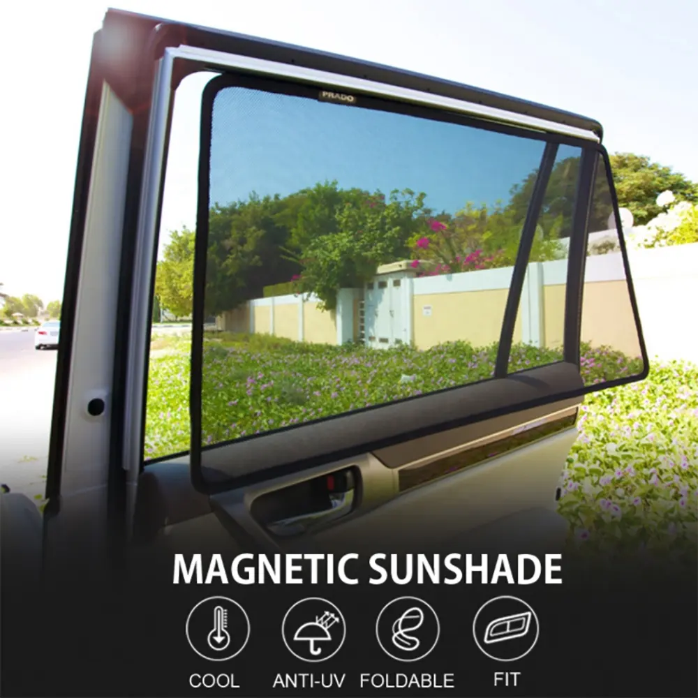 Magnetische Auto Zonnescherm Auto Side Window Blind Auto Tapijten Aangepast Voor Toyota RAV4