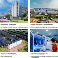 Armoire de stockage d'énergie extérieure HJ 15 kWh avec station de base 5G intégrée, système d'alimentation solaire et batterie au lithium