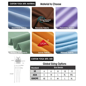 Ensemble de yoga deux pièces intérieur à séchage rapide Sports Fitness Yoga Sefor Gym Set Yoga Set Femme - Product Image 2