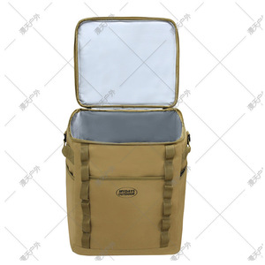 Insulated Camping Cooler Bag 40L Waterproof Rectangle Khaki Outdoor Picnic Travel Ice Pack Storage - Product Image 2