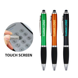 कस्टम फुल-रंग Uv मुद्रित विज्ञापन बॉलपॉइंट पेन 1.0 मिमी लेखन चौड़ाई प्लास्टिक व्यवसाय कार्यालय निकाय टच स्क्रीन लोगो के साथ - Product Image 6