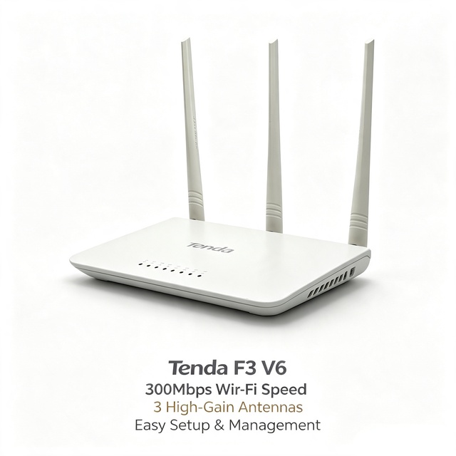 Wholesale 300Mbps Wireless Router F3 V6 3 High Gain Antennas 2.4G RJ45 Port Factory Price for Bulk Resellers