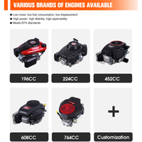 Mesin Pemotong Rumput Robot 1100mm dengan Remote Control, Laris Terjual, Pemotong Rumput Flail, Mesin Pemotong Rumput Crawler