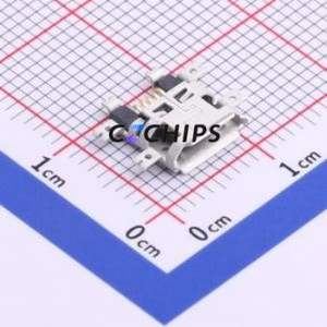 ZX62M-B-5P(30) <b>USB</b> Connector SMD Connector ( Connector Type: <b>Micro</b>-B )( Protocol Standard: <b>USB</b> 2.0 )( Gender: Female ) - Product Image 2