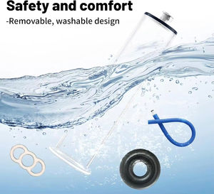 เกจวัดปั๊มสุญญากาศสำหรับผู้ชายขนาด9x1.75นิ้วซิลิโคนไม่มีผลข้างเคียง - Product Image 6