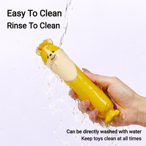 Nouveau design 2026 – Jouet interactif pour chien en latex, écologique, souple, couineur, en forme de longue saucisse, pour le nettoyage des <span class=keywords><strong>dents</strong></span> et le divertissement. - Product Image 2