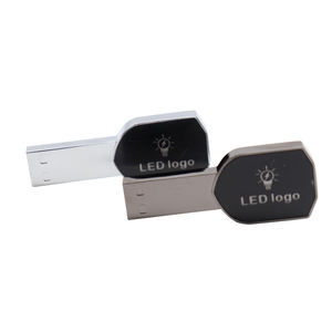 Usb 3.0 Promotional Gifts Metal Materials 8GB 16GB 32GB 64GB Memory Sticks Light up USB Flash Drive 4GB 8GB Pen Drive