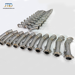 JTLD 304 acero inoxidable pulido 3,5 ''-3'' tubo de <span class=keywords><strong>escape</strong></span> para <span class=keywords><strong>BMW</strong></span> G8X G80 G82 M3 <span class=keywords><strong>M4</strong></span> S58 3,0 T Tubo de <span class=keywords><strong>Escape</strong></span> Coche - Product Image 3