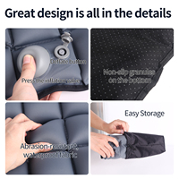 Coussin de siège gonflable à grille d'air, soulagement de la pression, respirant, en TPU, pour chaise de bureau, fauteuil roulant, voiture, voyage, OEM ODM