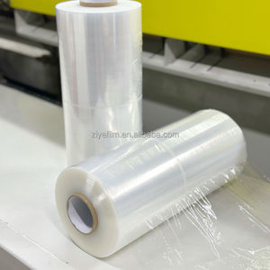 Su misura 50cm di larghezza per uso alimentare LLDPE pellicola termoretraibile pellicola trasparente in polietilene pellicola estensibile per alimenti - Product Image 5