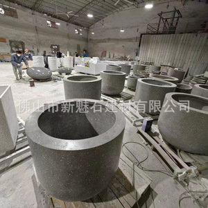 Nouveaux pots de fleurs créatifs Magic Stone pour extérieur, haute qualité, résistants à la corrosion, pour aménagement paysager de jardin - Product Image 2