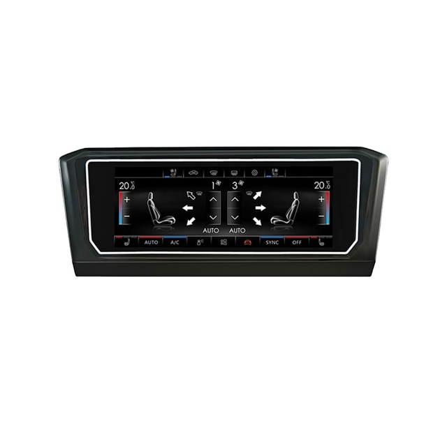 Wholesale 6.9 Inch Display Lcd Climate Panel for Volkswagen Tiguan Digital Dashboard Controller Air Conditioning Panel