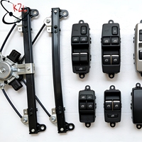 6554CF DC 12V Nouveau commutateur principal de lève-vitre électrique avant gauche pour Peugeot, pièce de rechange pour commande de vitre électrique