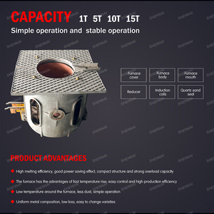 Creusets de four de fusion en aluminium pour four industriel de fusion d'acier - Product Image 2