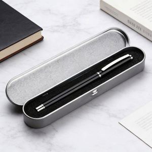 Wholesale Metal Office Ballpoint Pen Business Gift Set Silk Screen Printed Custom Logo Corporate Commemorative Welcome Gifts - Product Image 2