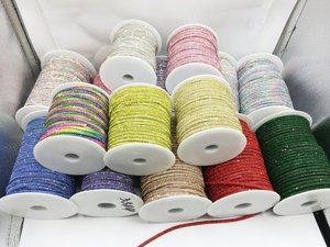 Sinrong Bling Bling dây kim cương cắt dây tinh thể <span class=keywords><strong>Rhinestone</strong></span> Ống dây cho trang trí DIY <span class=keywords><strong>Rhinestone</strong></span> dây - Product Image 2