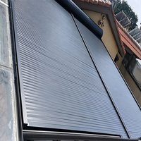 Kit de commande à distance pour persiennes motorisées en alliage d'aluminium robustes avec vis pour pergola moderne, villa, patio, ombrage hivernal