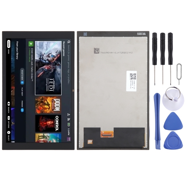 Direct Selling 7 Inch for Steam Deck 100% Original LCD Screen with Digitizer Full Assembly AntiGlare Frosted Edition/HD Edition