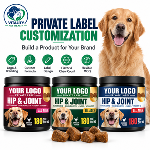 OEM Dog Joint <b>Support</b> Soft Chews with Glucosamine Chondroitin MSM Vitamin C <b>for</b> <b>Hip</b> Mobility Cartilage and Joint Healtht - Product Image 4