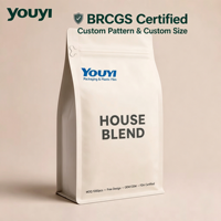 YOUYI Sachet Doypack 1kg 2kg 5kg pour croquettes pour chien, anti-perforation, avec fermeture éclair, OEM pour aliments pour animaux de compagnie
