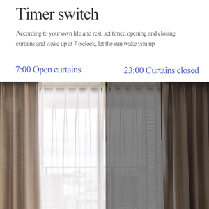 Tuya Wifi Zigbee <span class=keywords><strong>BLE</strong></span> <span class=keywords><strong>tige</strong></span> romaine 3-en-1 à ouverture unique/T/U rideau intelligent Robot Alexa commande vocale Tuya APP contrôle minuterie interrupteur - Product Image 4