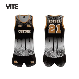 Custom Maori Design Rugby League Vests Singlet Sublimated Printing Gray And Black Touch Football Singlets Shorts Kits For Men