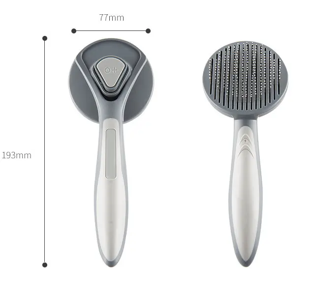 Self-cleaning Wholesale Pet Grooming Brush Self-Cleaning Cat Brush Pet Dog Hair Remover Comb