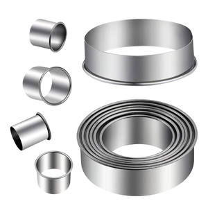 Wholesale 11pcs <b>Cookie</b> Cake Molds Dumpling Wrapper <b>Cutting</b> Molds Stainless Steel <b>Cookie</b> Molds Cake Baking Tools - Product Image 1