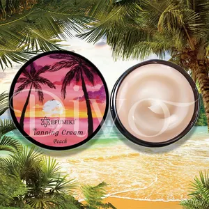 Oem/Odm Private Label Natural Dark Zonnebrand Intensieve Tanning Cream Zon Tan Lotion Versnellen Gel Voor Zonnebank