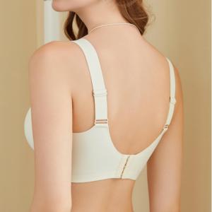 French Lace Push-Up Wire-Free Anti-Sagging Lift Seamless Bra Women Small Chest Breathable Everyday Suspender <b>Underwear</b> 3/4 Cup - Product Image 2